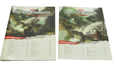 Dungeons Dragons Starter Set Lost Mine of Phandelver - Rule Book & Manual (bg3)