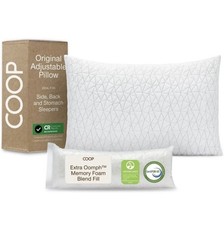 Coop Home Goods Original Adjustable Pillow, Queen Size Bed Pillows for Sleeping