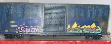 HO Scale Exactrail Custom Weathered + Graffiti Box Car Southern Illinois Rail