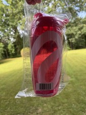 More Shaker 700 ml Rosa/Wei&szlig; Kunststoff, Schraubdeckel, wiederverwendbar