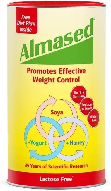 ALMASED LACTOSE FREE SOYA YOGHURT HONEY MEAL REPLACEMENT PROTEIN SHAKE 500G