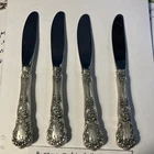 Sterling Silver Knives  Butternut By Gorham Pattern 6 1/4 In Long