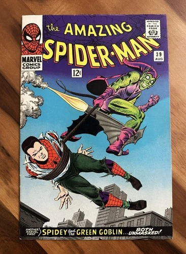 Amazing Spider-Man #39 1966 VF 8.0 Silver Age Marvel the Green Goblin Revealed!