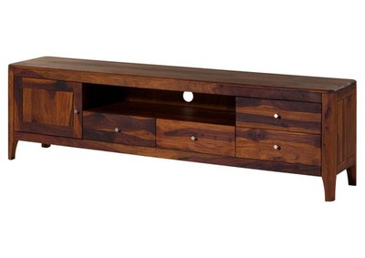 TV-Board Sheesham 200x40x55 walnuss geölt BROOKLYN #18