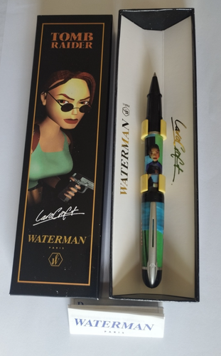 Stylo Waterman Phileas Kultur Lara Croft - Stylo Plume Et Bille - Occasion Comme Neuf