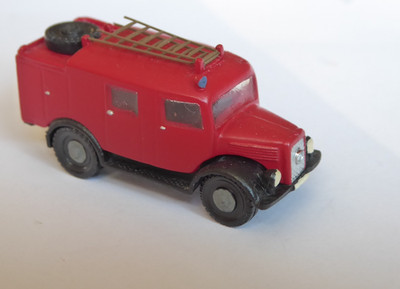RK TAM TT Limited Edition 1:120 TT MB FW Fire Wagon Rosenbauer Rare