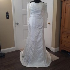 Nwt White Lace Wedding Dress Size Large