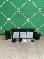 Leisure Built In 100cm Chimney Cooker Hood - Black - C Rated H1001PK #LF123908