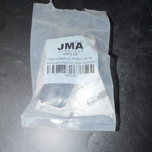 JMA Wireless WPS-DF Port Seal DIN Female 1:1 Weather Protection System Black