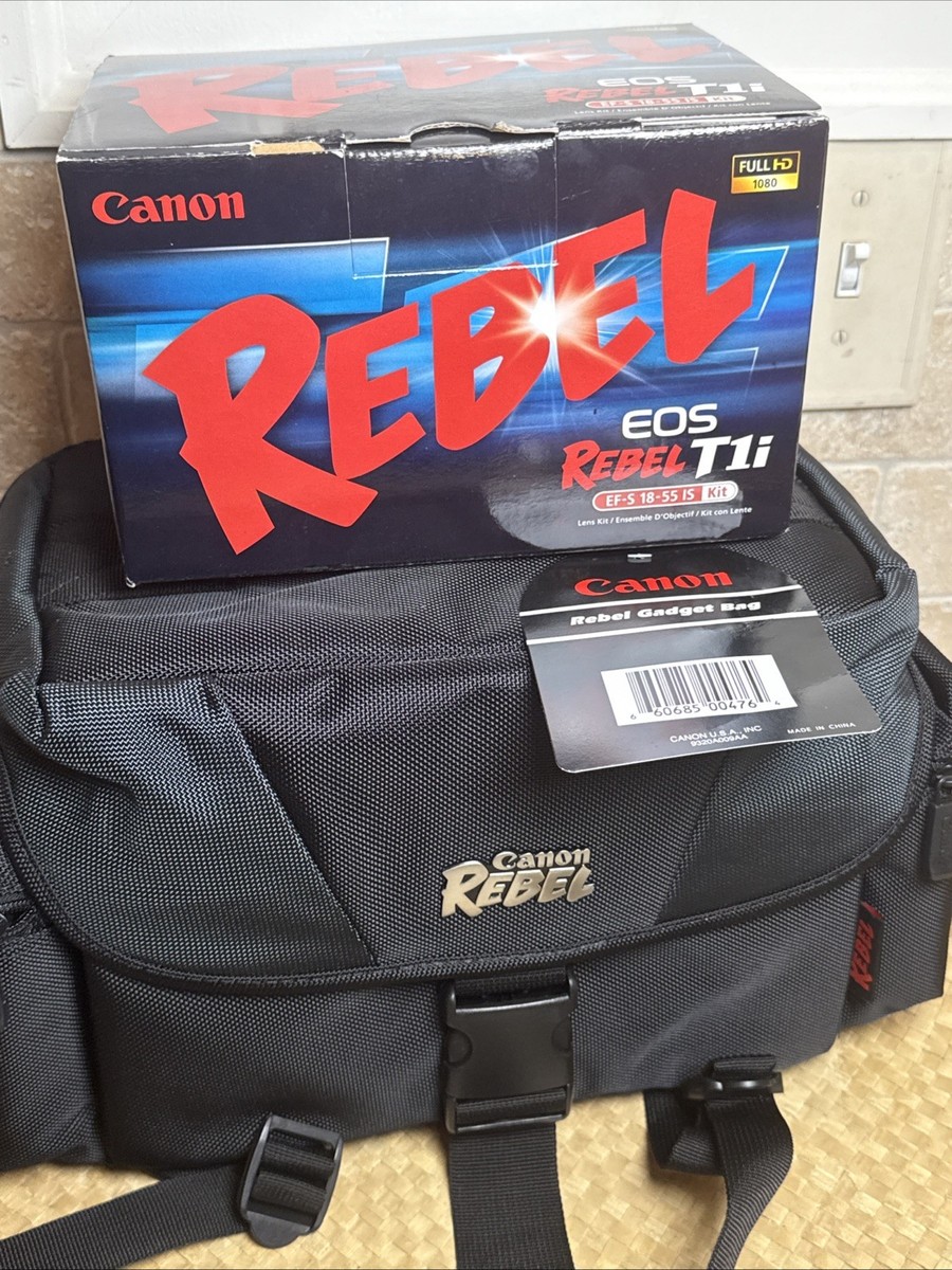 Canon EOS Rebel T1i / EOS 500D 15.1MP Digital SLR Camera - Black