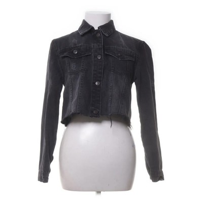 Ambar, Jeansjacke, Damen, Größe: S, Schwarz, Einfarbig, Denim #1rS