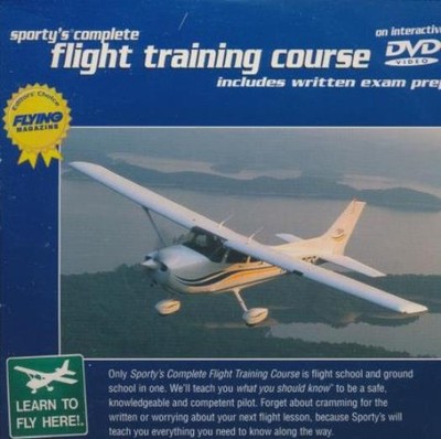 Sporty's Complete Flight Training Course Volume 1 Your First Few Hours DVD pilot