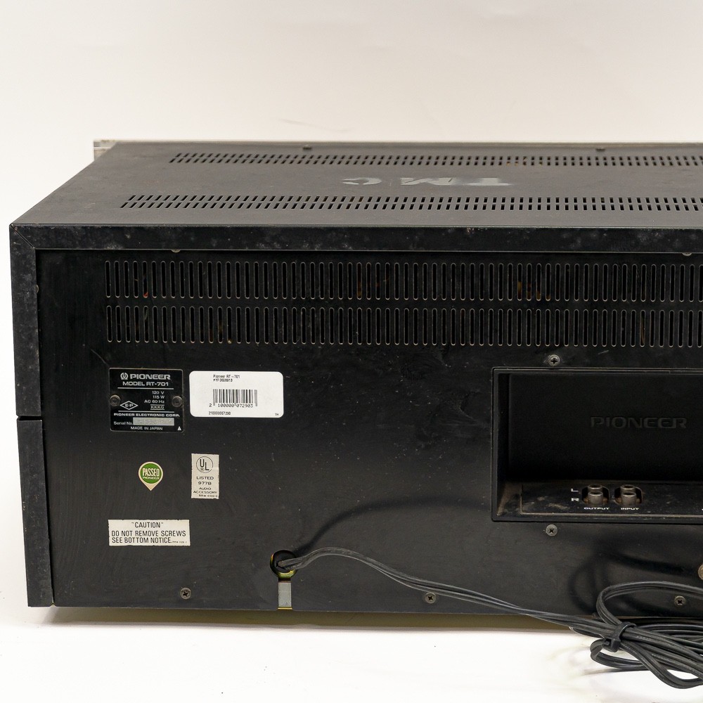 【PIONEER】RT-701 オープンテープデッキ PIONEER】RT-701 オープンテープデッキ Pioneer RT-701 4-Track Stereo 1/4