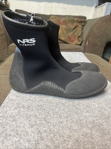 NRS Titanium Men's Size 12 Neoprene Water Boots Shoes Booties Kayak Boat - Picture 2 of 9