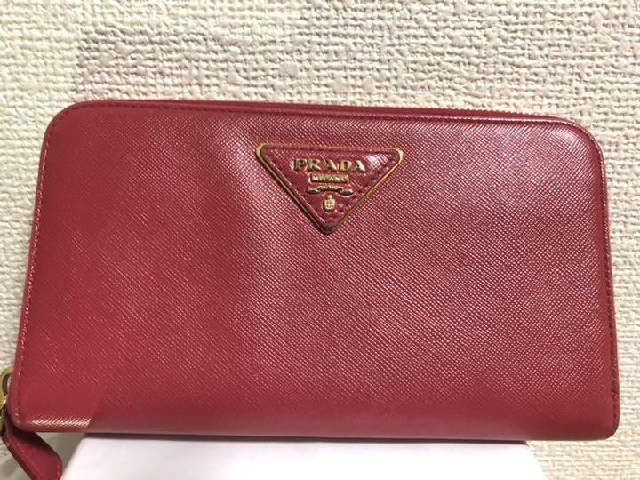 Authentic Prada Long Wallet with Original Box