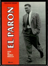 postcard Calcio Milan promocard EL PATRON Vita di Nereo Rocco