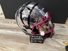 Ja'marr Chase Signed Full Size Speed Authentic Bengals Chrome Helmet Beckett COA