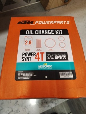 KTM Motorex Oil Change Kit 10W/50 2.8L Motorcycle Service Kit U6923153