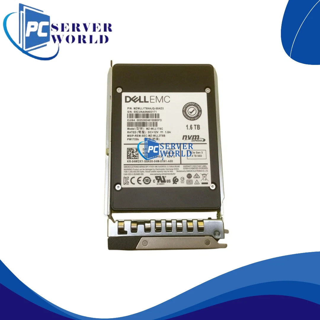 25+ SAS Solid-State Drives 1.6 TB Storage Capacity for sale