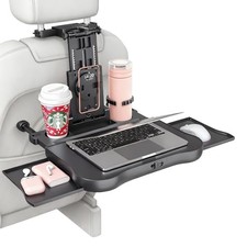 Car Back Seat Tray with Extendable Table, Car Desk for Laptop with back seat