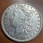 1890-S MORGAN SILVER DOLLAR~ Collectors Choice , True Auction
