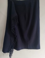 Uniqlo Womens Navy J Wanderson Winter Skirt Size Waist 29in
