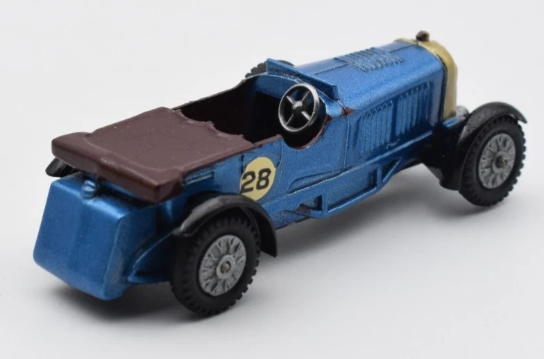 Matchbox MoY Yesteryear Y5 - 1 Le Mans Bentley 1929 blau. Code 3. England - Bild 3 von 4