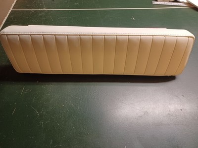 Boat Cushion Custom Made -Seat Back-- Marine Grade Pleated Vinyl - 24''x6''x2 1/2''