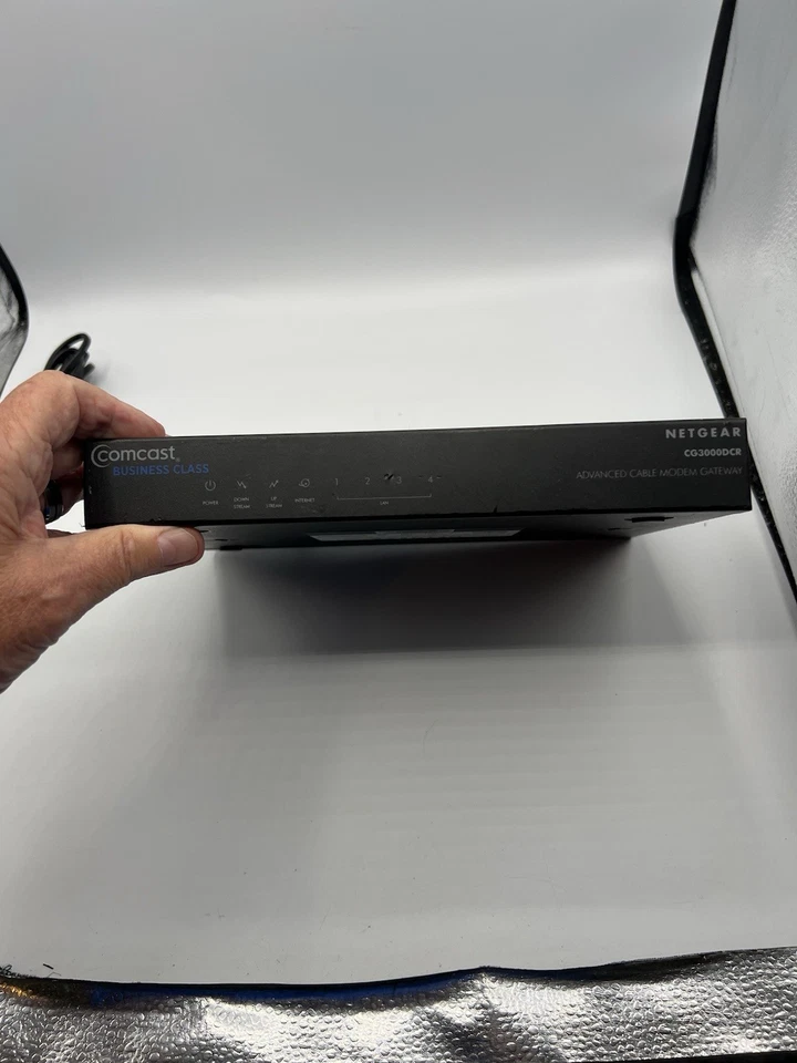 Comcast Business Class NetGear CG3000DCR 3.0 Advance Cable Modem Gateway - Image 4 of 4