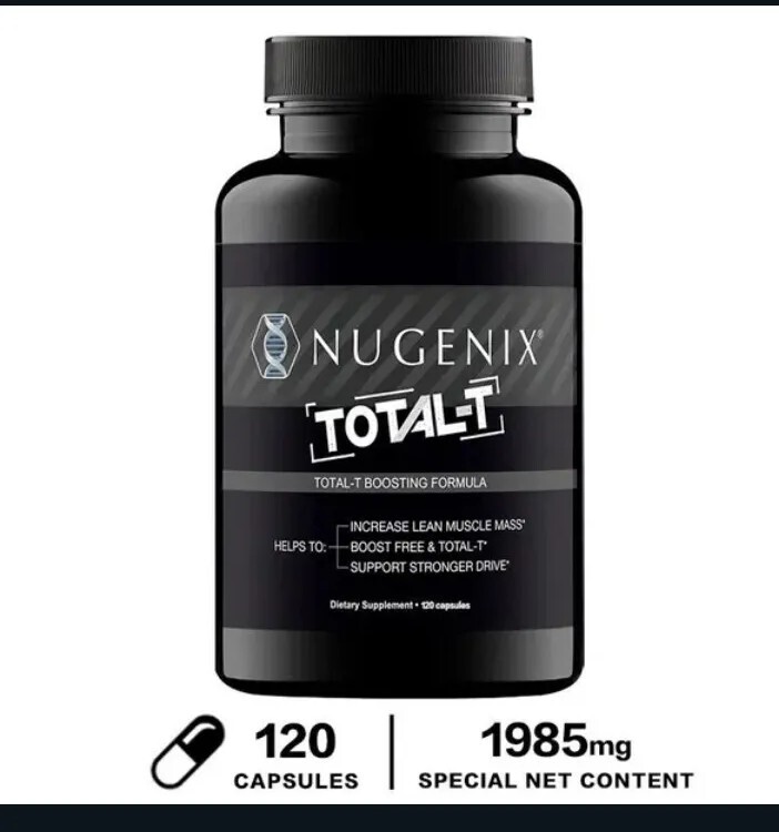 Nugenix Total-T Testosterone Booster - 90 Capsules-Authentic-Made in USA