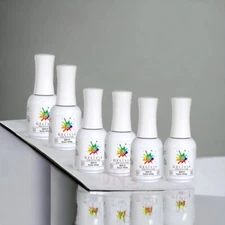 GELIVIA Soak Off Gel Polish 0.5 oz - G919 Snow White (Pack of 6)