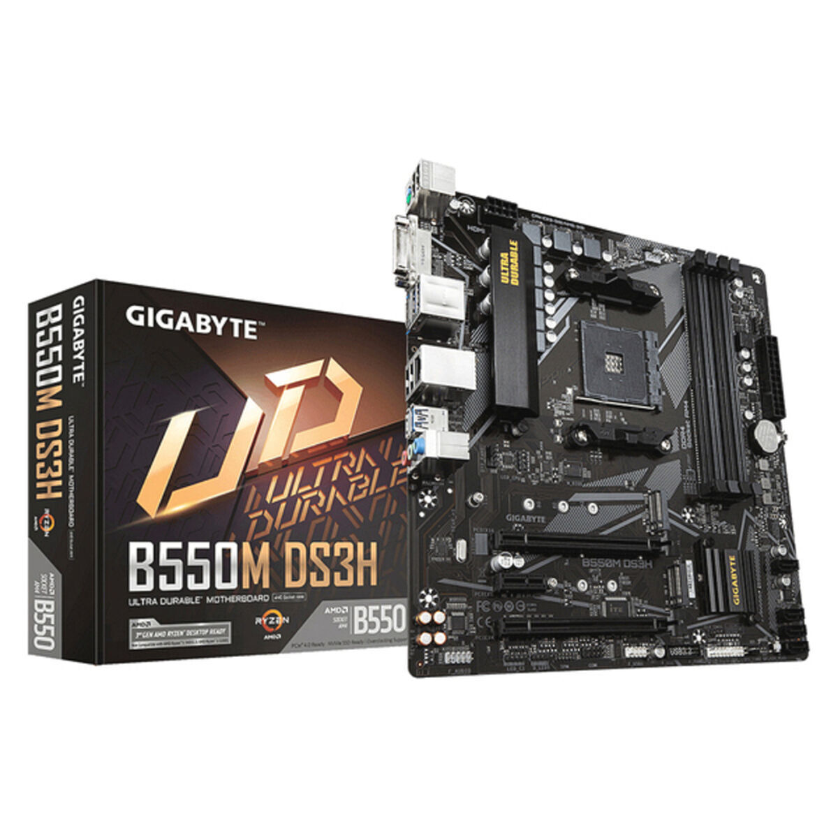 Scheda Madre Gigabyte UD B550M DS3H mATX DDR4 AM4