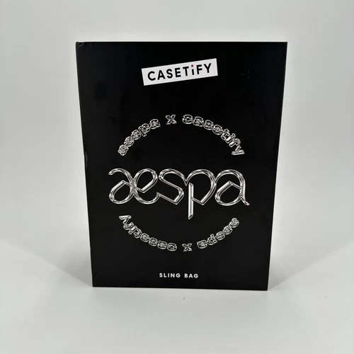 Bolso Bandolera CASETIFY Aespa Collab con caja. KPOP. AGOTADO "Soy un salvaje"