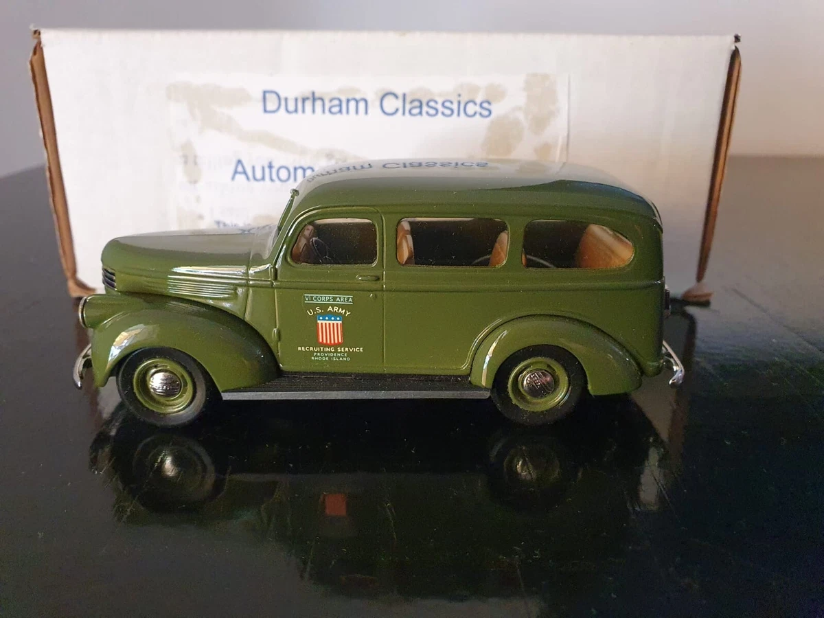 Miniature Durham Classics – Chevrolet Suburban Railcar 1941 – Échelle 1/43 – Limitée 300 Ex