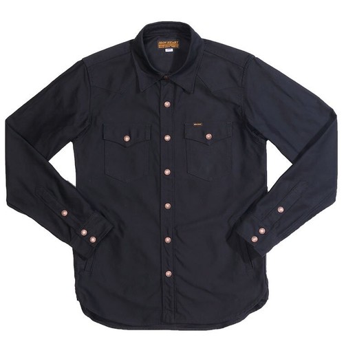 IRON HEART Militar Espalda Satinada C.P.O Camisa IHSH-296 Varias Tallas NUEVA - Imagen 2 de 12