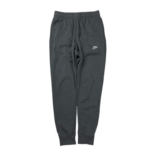 Nike Jogging Bottoms Size XS Grey Tracksuit Swoosh Activewear Sweatpants Cuffed - Picture 2 of 8