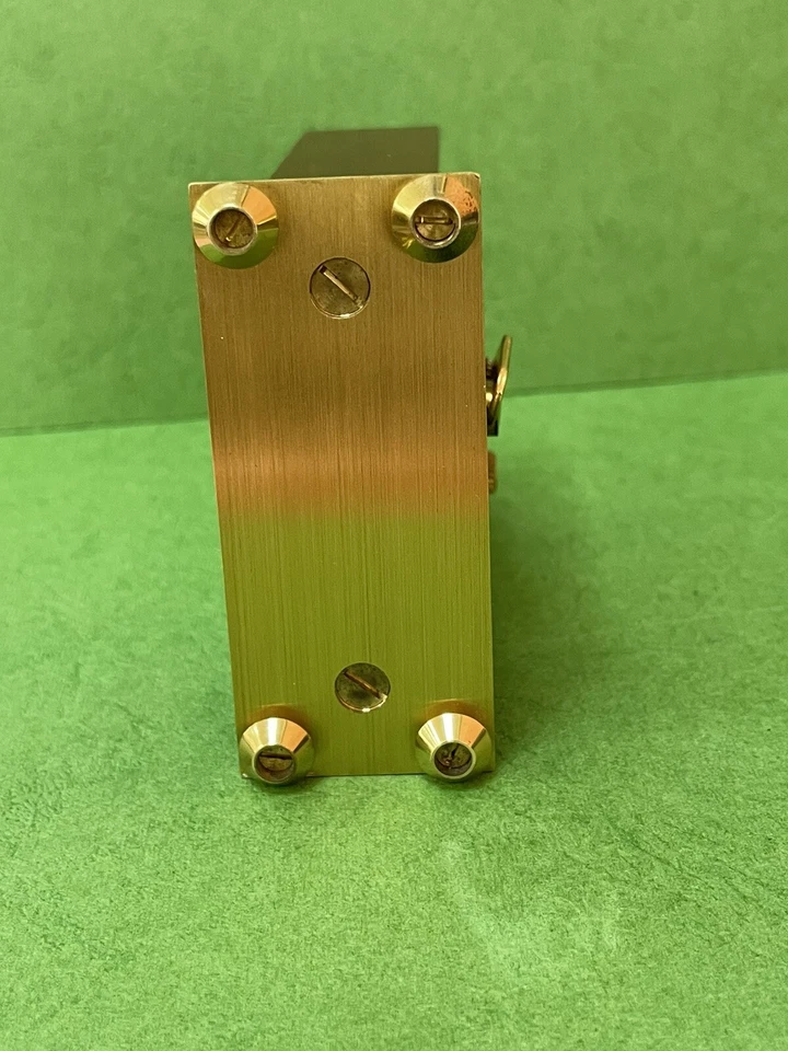 Vintage RARE VINTAGE HAMILTON EIGHT DAYS 7 JEWELS ALARM CLOCK Red Enamel R5 - Image 3 of 4