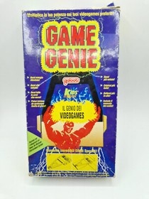 Nintendo NES Game Genie Module Complete Unlock Cheats PERFECT +++