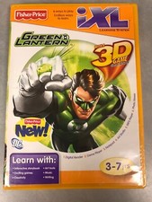 Fisher Price iXL Learning System Green Lantern 3-7yrs 3D Glasses Interactive