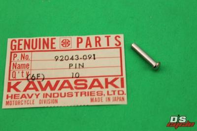 NOS 1973-75 Kawasaki Z1 Tank Cap Pin PART# 92043-091 | eBay