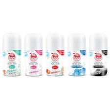 Taoyeablok Roll On Deodorant Anti Sweat Odor Thai Skin Care 30 ml X 5 Formula