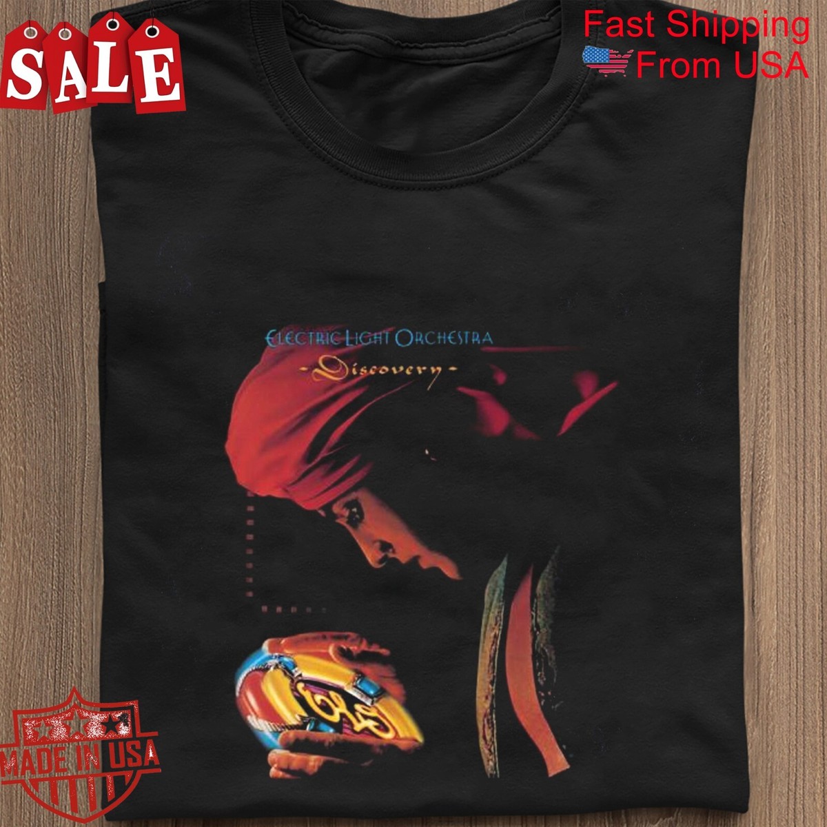 New ELECTRIC LIGHT ORCHESTRA DISCOVERY Gift For Fans Unisex