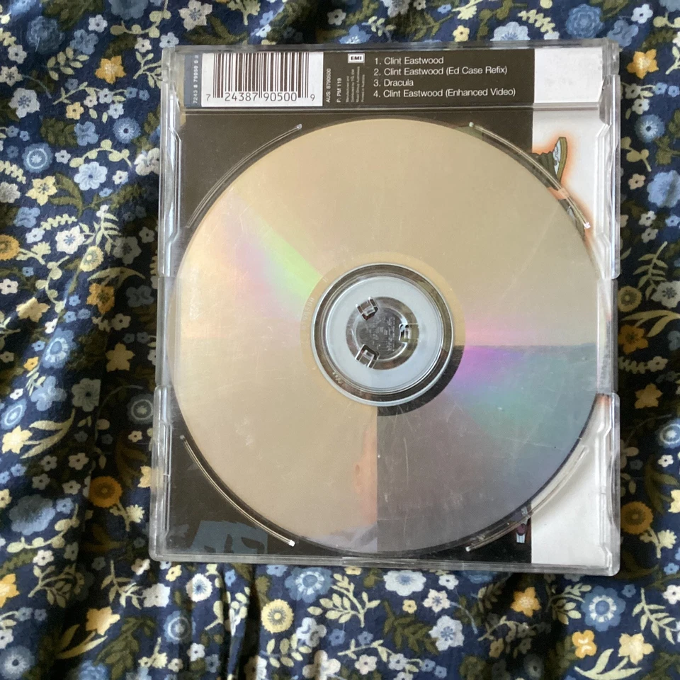 CD de video único mejorado Gorillaz Clint Eastwood *Ofertas a granel* Damon Albarn Foto 2 de 3