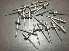 20 pcs convertible blind rivet flangeless snap fastener 3/8" studs DOT USA M