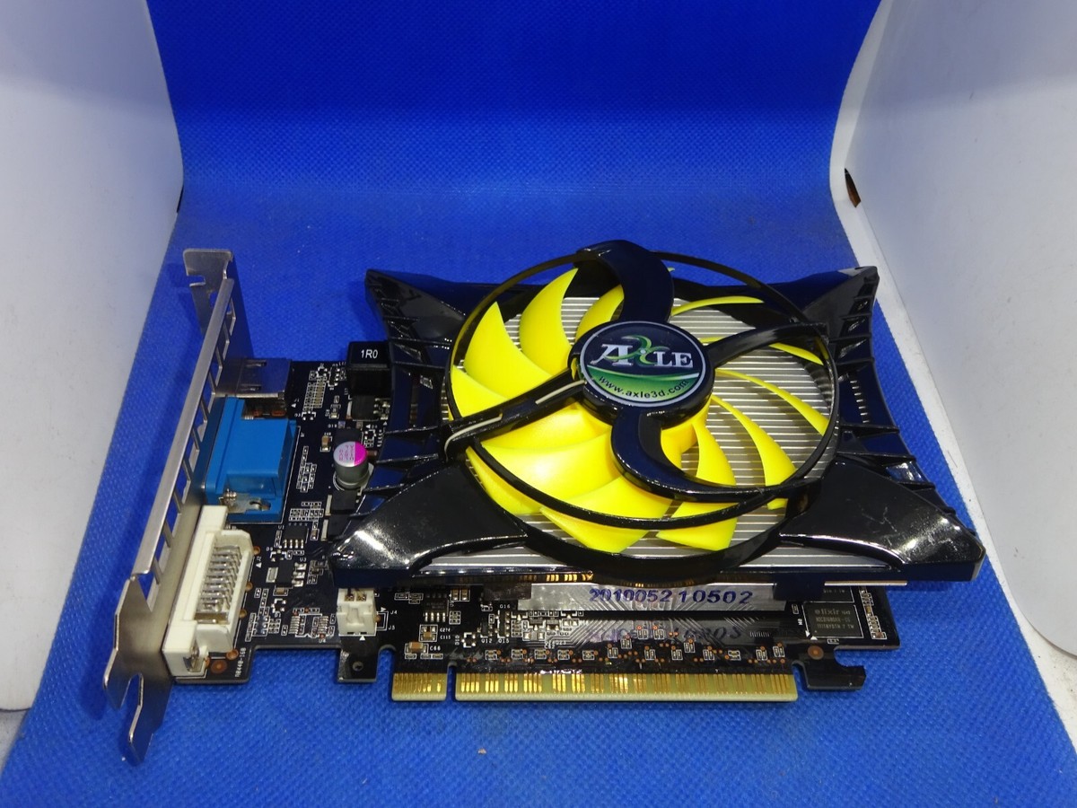 AXLE GeFORCE GT 440 2GB DDR3 PCI-E GRAFIKKARTE VGA DVI HDMI