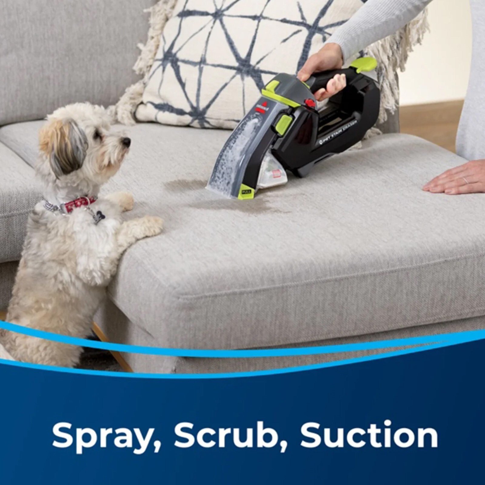 Bissell Handheld Pet Deep Carpet Cleaner Stain Eraser Upholstery