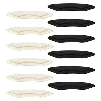  6 Pairs Anti-Verschleiß-Aufkleber Der Rückseite Fräulein Fersenschutzaufkleber