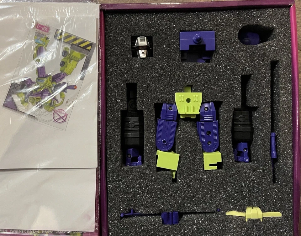 Authentic 2012 X-Transbots Transformer XP-1 Destroyer/DEVASTATOR G1 Upgrade Set - Image 3 of 3