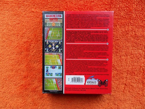 Manchester United Europe - von Krisalis - C64 / Commodore 64 5,25" Scheibe - Bild 3 von 5