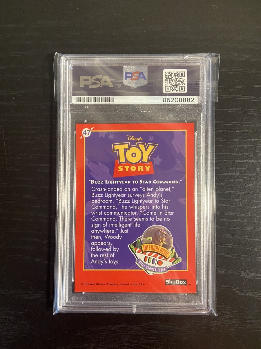 TIM ALLEN SIGNED AUTO TOY STORY BUZZ LIGHTYEAR SKYBOX TRADING CARD